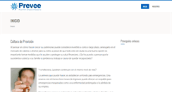 Desktop Screenshot of prevee.com