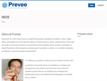 Tablet Screenshot of prevee.com